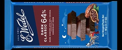 Dark chocolate 64% cocoa content 90g