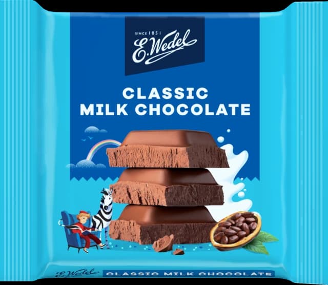 Classic milk chocolate 40g