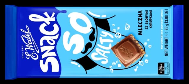 Snack So Salty Milk chocolate with salty crispy cereals 85g